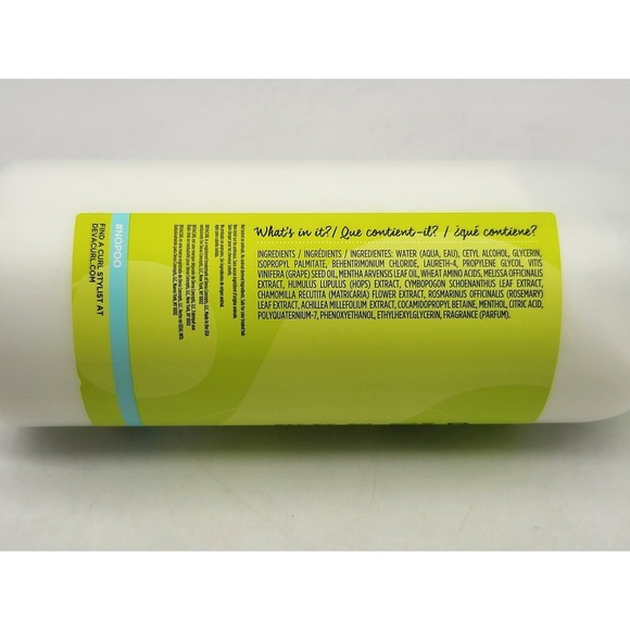DevaCurl No-Poo Original Zero Lather Conditioning Cleanser 32 fl oz - Picture 3 of 3